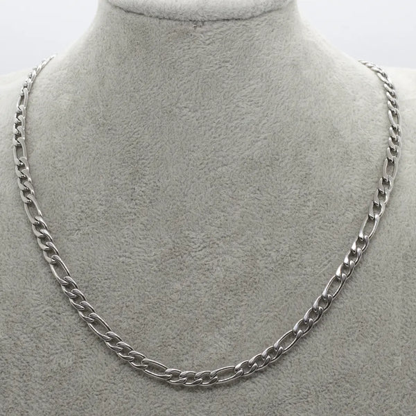 Men's steel necklace